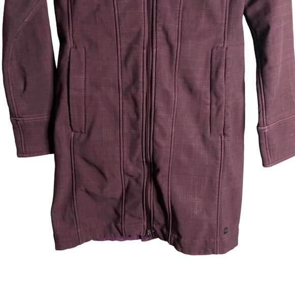 MEC Women's Plum Barbizon Full Zip Parka Fleece Lined Coat - Picture 4 of 12